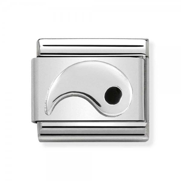 Silver Yang (Yin Yang) Charm