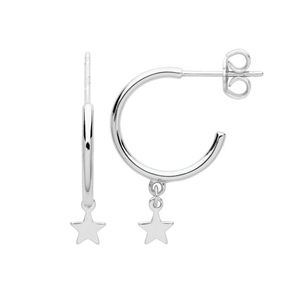 Silver Rhodium Plated Earrings