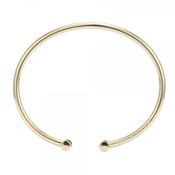 Ladies/Unisex Gold Coloured Bangle