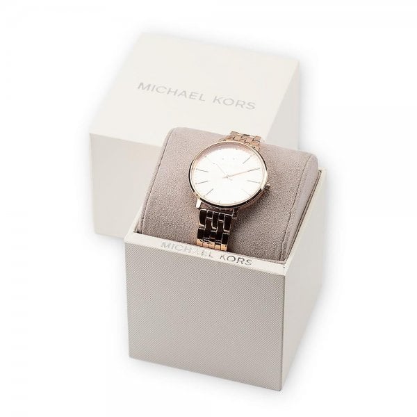 Darci Pavé Two-Tone Ladies Watch