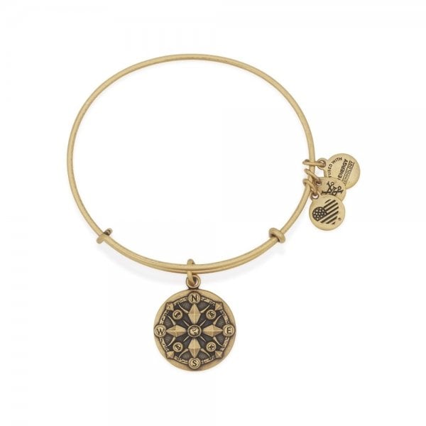 Compass Charm Bangle