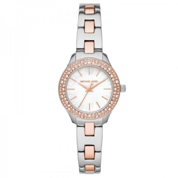 Liliane Three-Hand Rose Two-Tone Stainless Steel