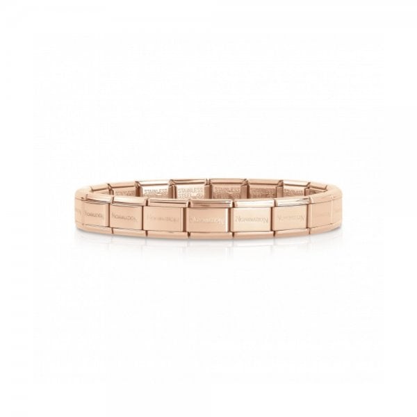 Nomination Classic Rose Gold Starter Bracelet * MUST BE PURCHASED WITH CHARM *