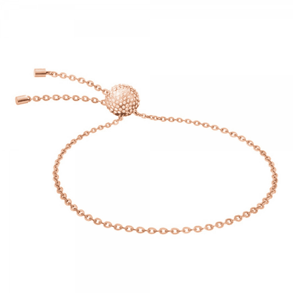 Crystal Side Bracelet - Rose Gold