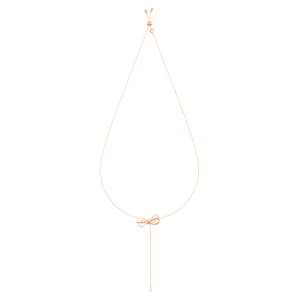 Lifelong Bow Y necklace