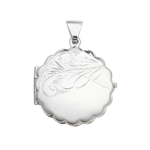 Silver Round Locket