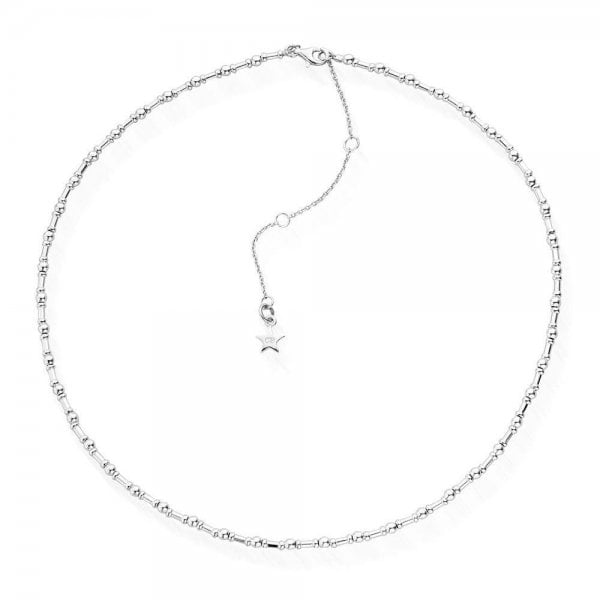 Silver Rhythm of Water Necklace