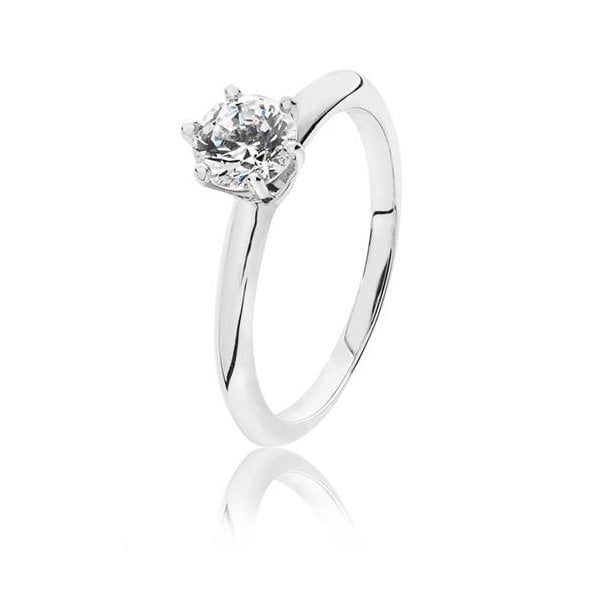 S/S CZ RING