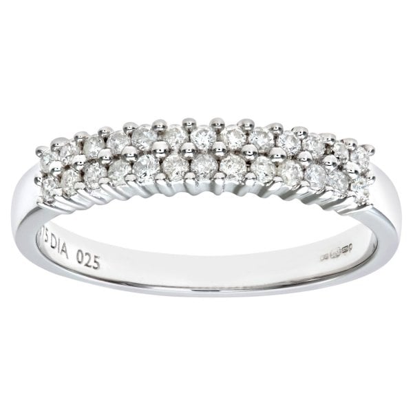 Diamond 0.25ct, White Gold Ring