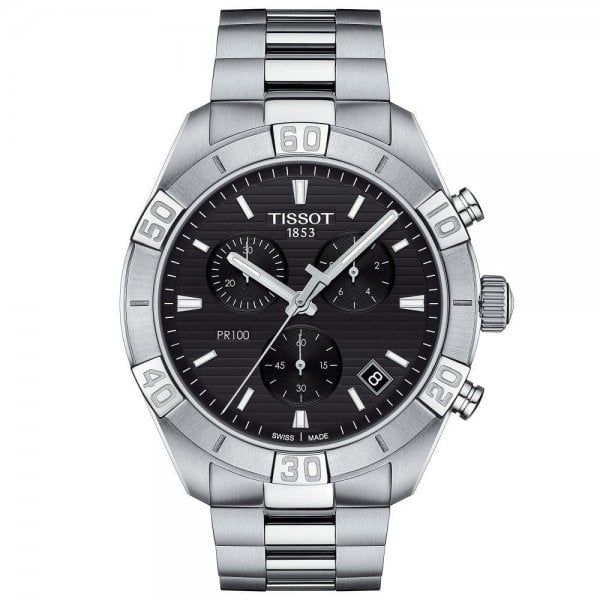 PR 100 Sport Chronograph Stainless Steel WatcH