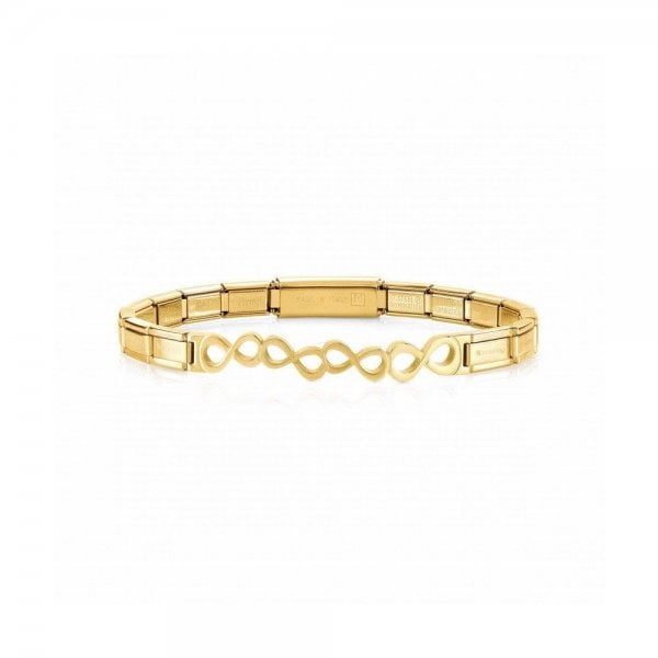 Infinity Yellow gold finish