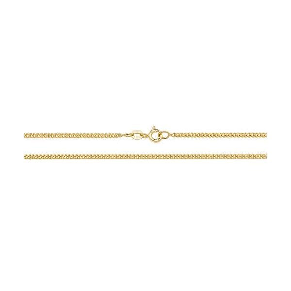 9CT YEL GOLD CLOSE CURB CHAIN
