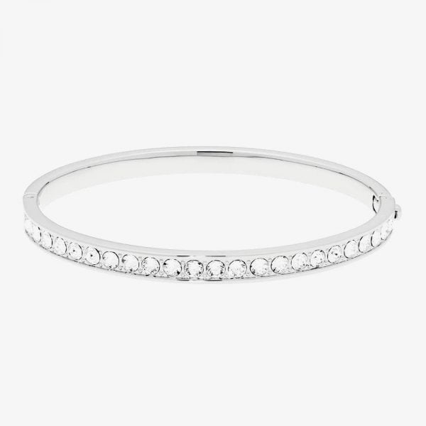Clemara Hinge Crystal Bangle