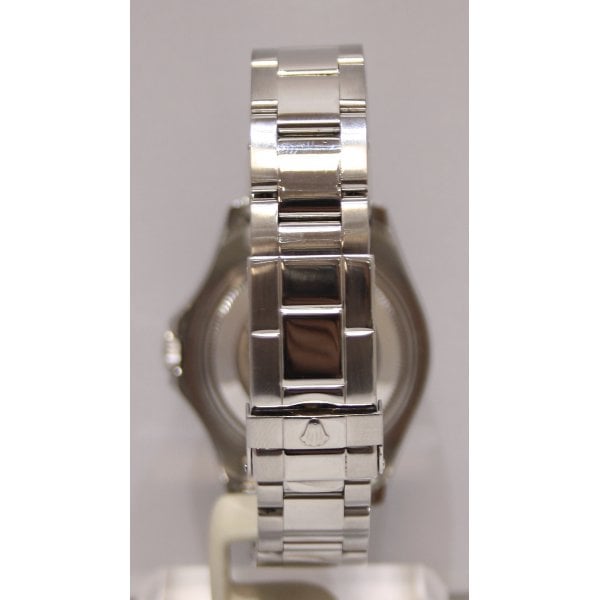 Midsize Stainless Steel and Platinum Yachtmaster.