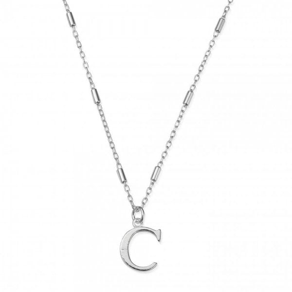 Iconic Initial Necklace - C