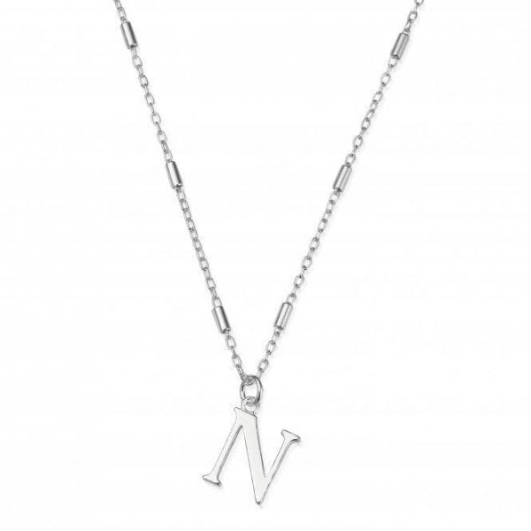 Iconic Initial Necklace - N