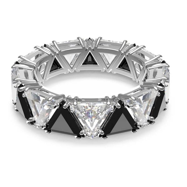 Millenia cocktail ring Triangle cut crystals S55