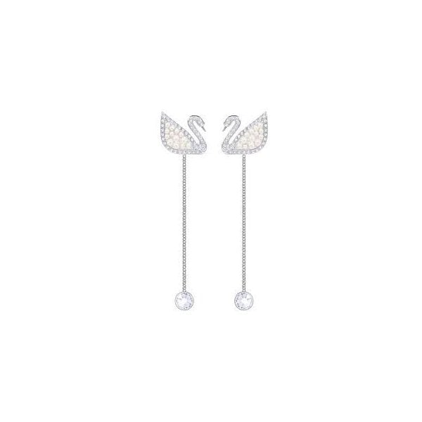 Iconic Swan Pierced Earrings