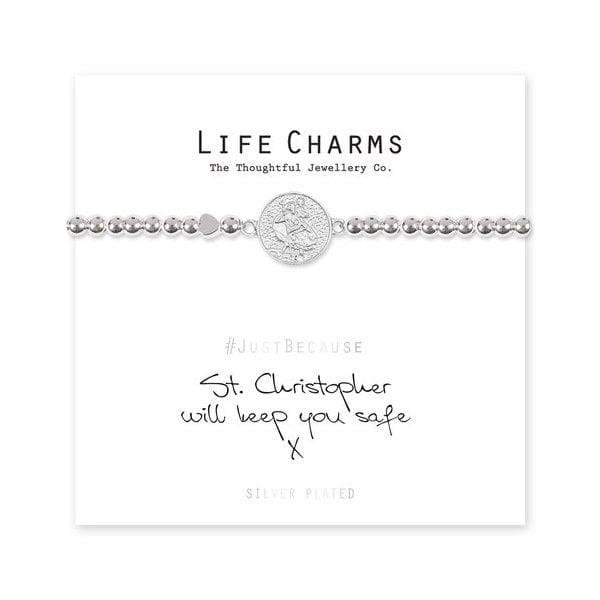 St.Christopher Will Keep You Safe Bracelet