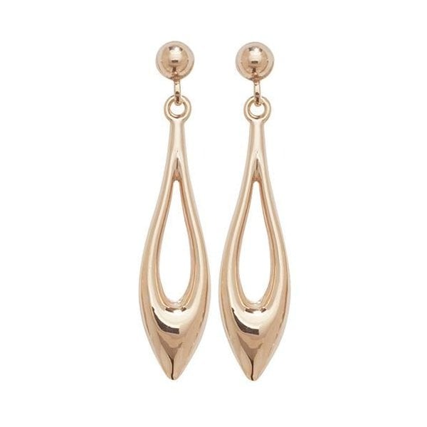 9CT ROSE GOLD DROP EARRINGS