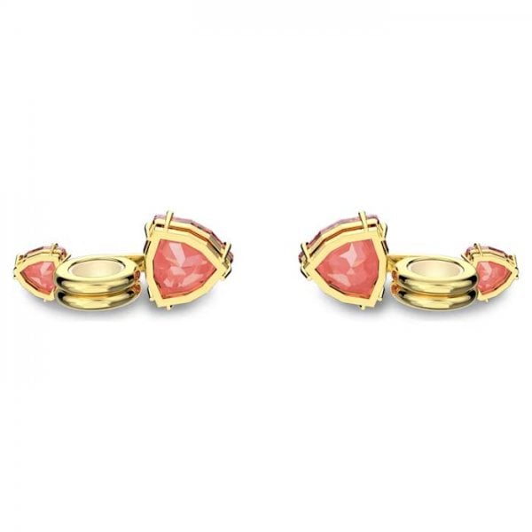 Pod Jewellery Pink, Gold-tone plated
