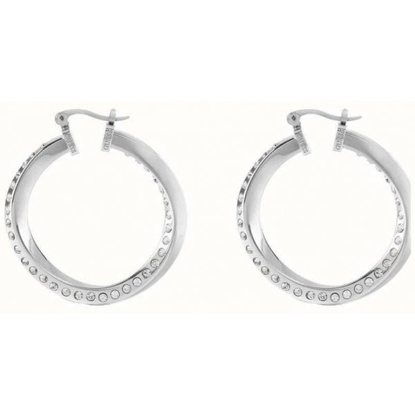 Hoops Don't Lie Crystal Set Earrings