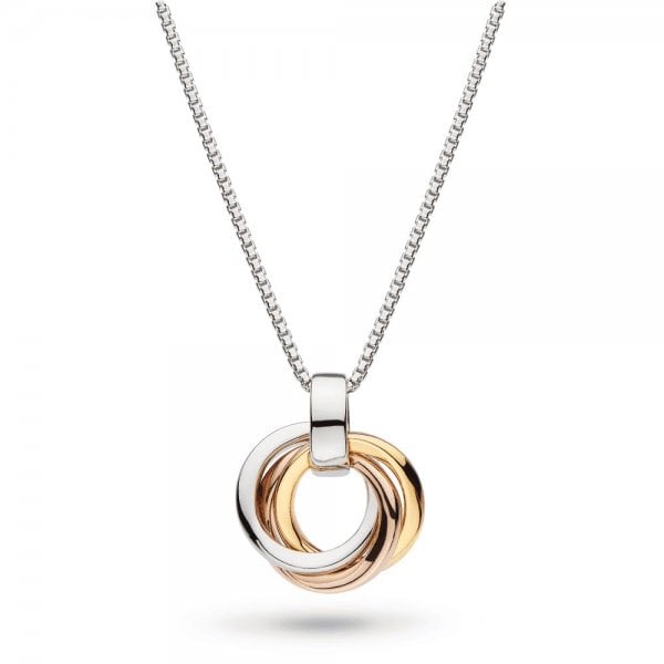 Bevel Small Trilogy 17" Necklace