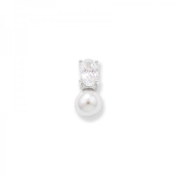 CZ Pearl Pendant