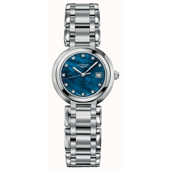 PrimaLuna Blue Mother Of Pearl Diamond Dial