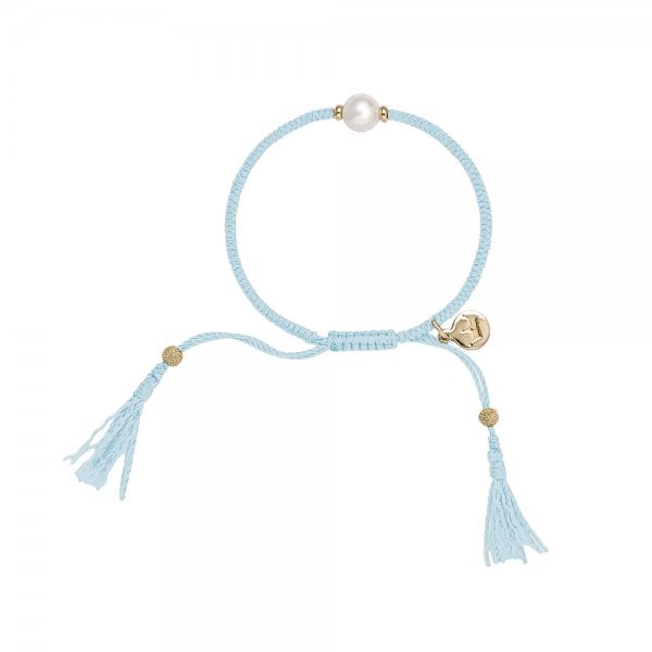 Tassel Bracelet Light Blue