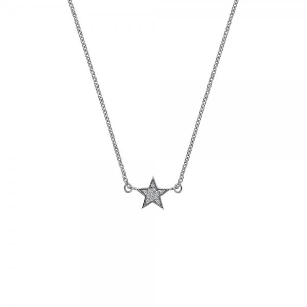Glint Necklace - White Gold