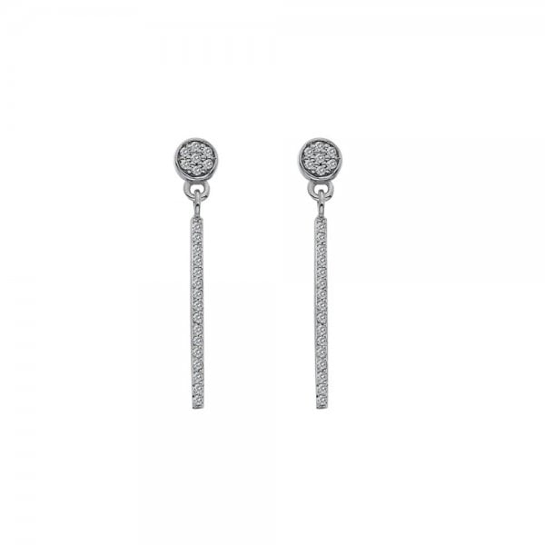 Tranquility Earrings - White Gold
