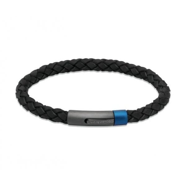 Black Leather Bracelet
