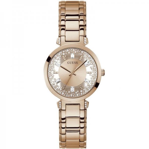 Ladies Crystal Clear Watch
