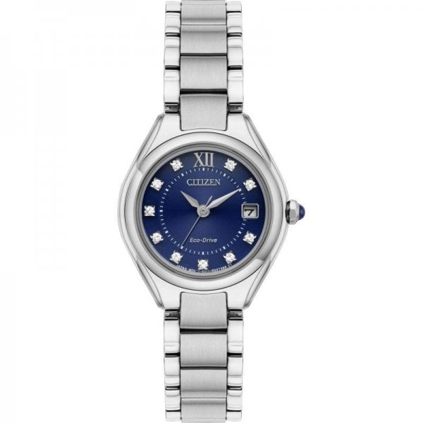 Ladies Silhouette Crystal Watch