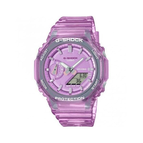 G Shock Skeleton x Metallic Dial Watch