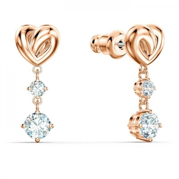 Lifelong Heart Pierced Earrings