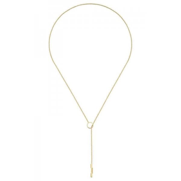 Link To Love 18ct Yellow Gold Lariat Necklace