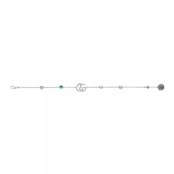 GG Marmont Sterling Silver Bracelet 18CM