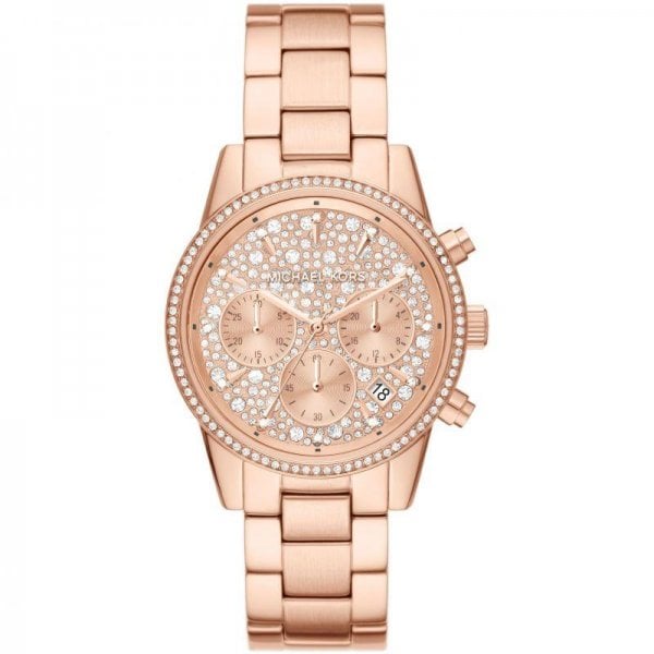 Ritz Chrono Rose Gold-Tone Stainless Steel Watch