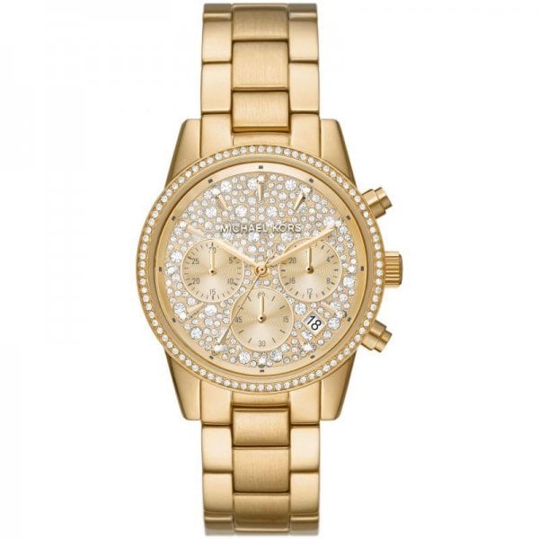 Ritz Yellow Gold Ladies Watch