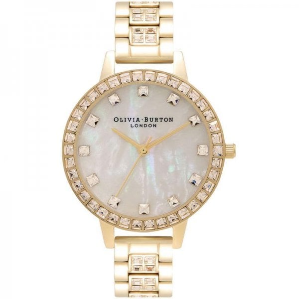 Women's Treasure Crystal Bracelet Strap Watch