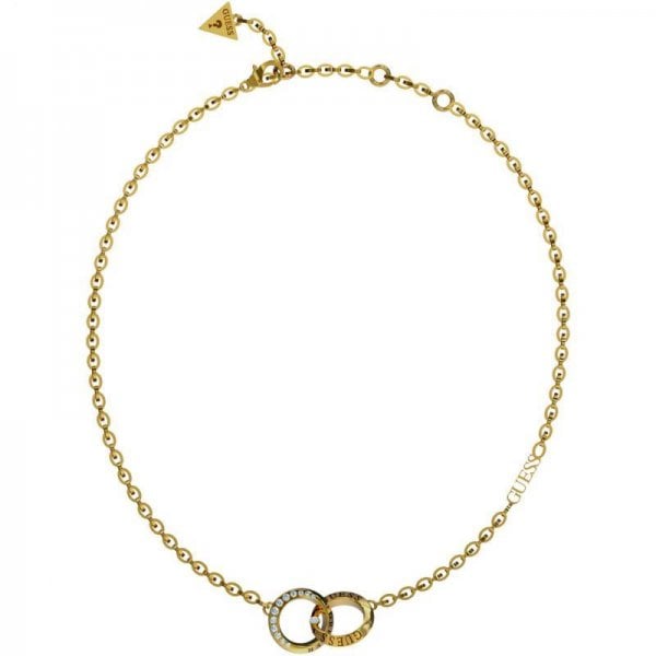 Ladies Forever Links Gold Plated Necklace