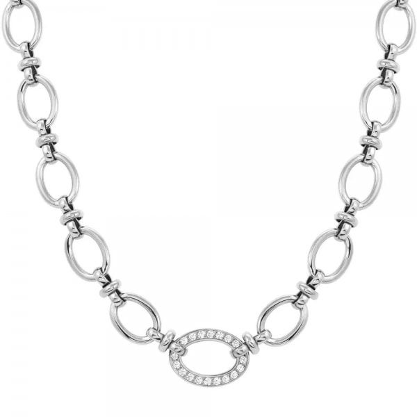 Affinity Steel CZ Necklace