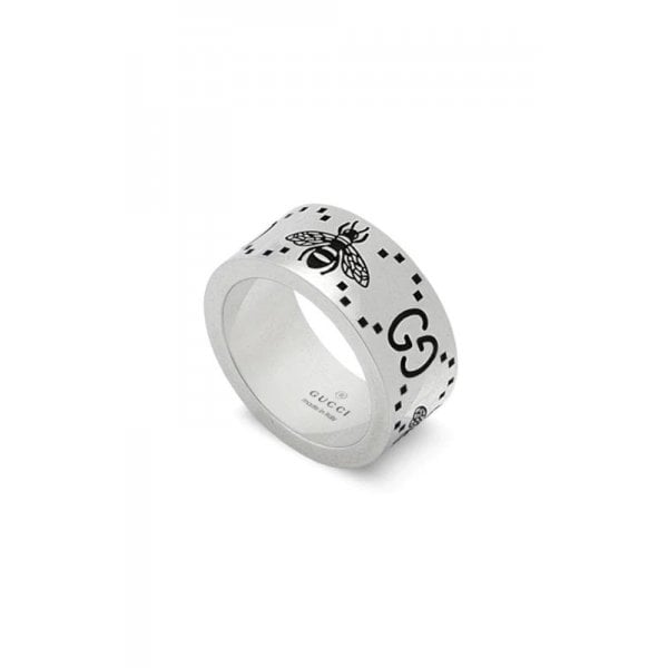 Sterling Silver Signature Ring 9mm - Size 16