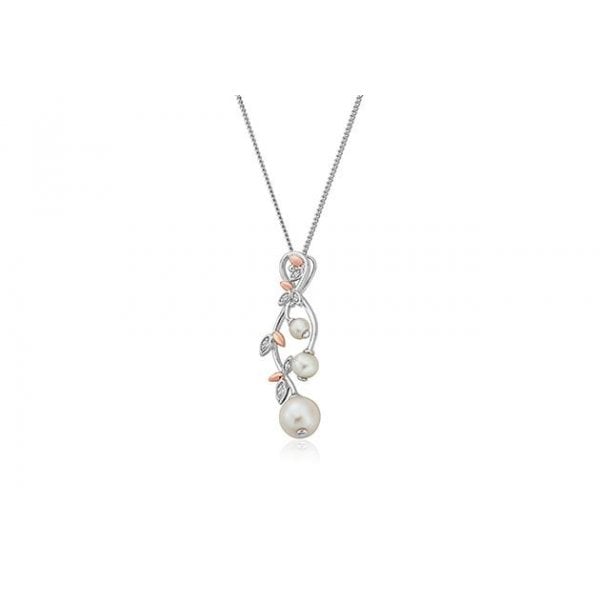 Lily of the Valley Pearl Pendant
