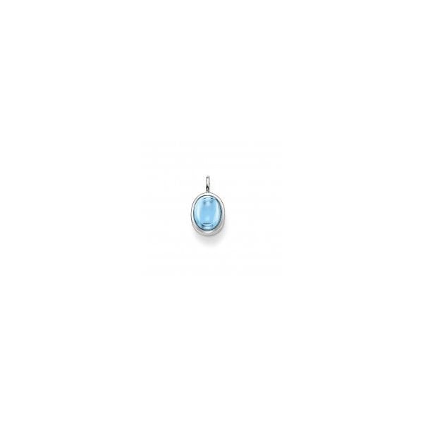 EX-DISPLAY Silver & Aquamarine Pendant