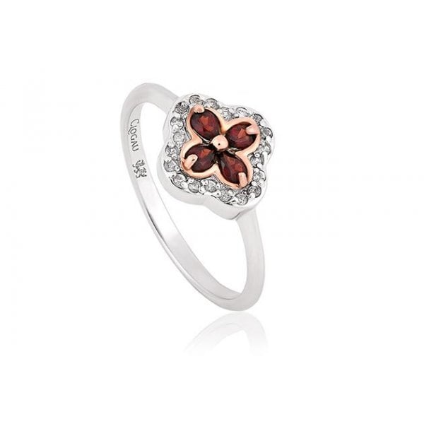 Tudor Court Garnet Ring
