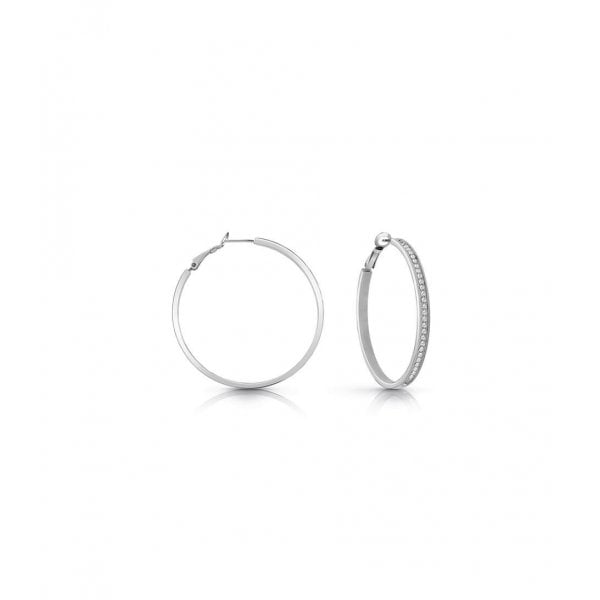COLOR MY DAY SILVER COLOURED EARRINGS
