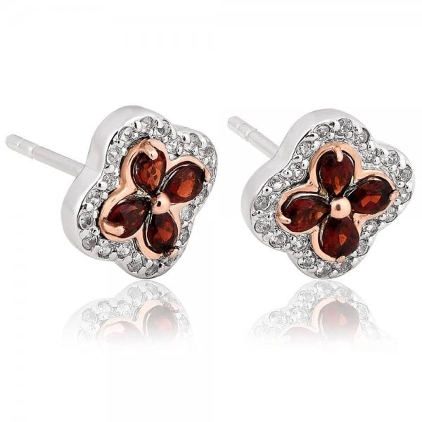 Tudor Court Garnet Earrings